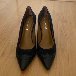 Coach Pointed-Toe Heel